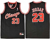 Bulls 23 Michael Jordan Black Nike Swingman Jersey,baseball caps,new era cap wholesale,wholesale hats